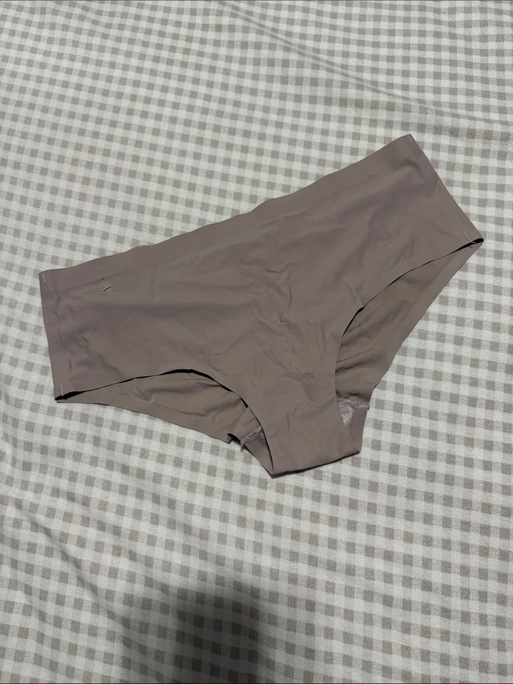 Seamless Hipster Briefs in Taupe - Smooth Everyday Comfort